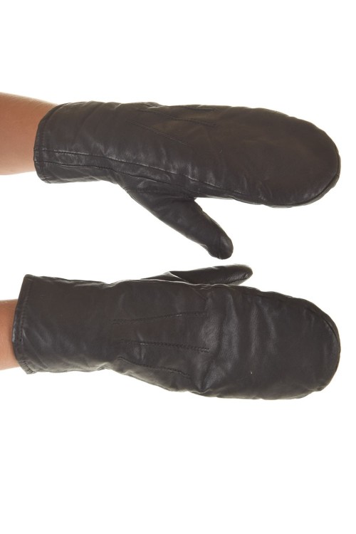 Γυναικεία γάντια από πυκνό δέρμα με μαλακή και ζεστή φόδρα 7.00 EUR