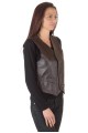 Γυναικείο δερμάτινο γιλέκο 20.00 EUR