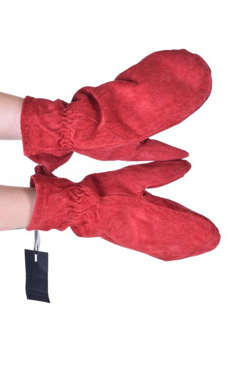 Γυναικεία καστόρινα γάντια από φυσικό δέρμα 8.00 EUR