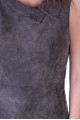 Γυναικείο καστόρινο φόρεμα από φυσικό δέρμα 36.00 EUR