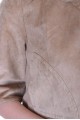 Κομψό γυναικείο καστόρινο μπουφάν από φυσικό δέρμα 5.00 EUR