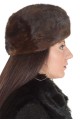 Μοντέρνο γυναικείο καπέλο από φυσική γούνα 16.00 EUR