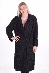 Κομψό γυναικείο παλτό από αστρακάν