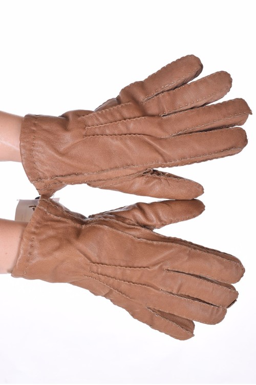 Γυναικεία δερμάτινα γάντια 10.00 EUR