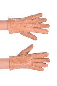 Γυναικεία γάντια από καστόρινο δέρμα