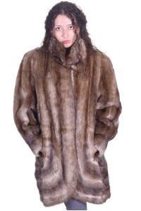Αριστο γυναικείο παλτό από φυσική γούνα