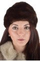 Θαυμάσιο γυναικείο καπέλο από φυσική γούνα 16.00 EUR