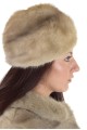 Γκρί γυναικείο καπέλο από φυσική γούνα 16.00 EUR