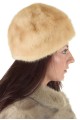 Λευκό γυναικείο καπέλο από φυσική γούνα 16.00 EUR