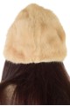Λευκό γυναικείο καπέλο από φυσική γούνα 16.00 EUR