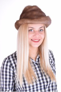 Γυναικείο καπέλο από βιζόν