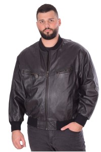 Μπουφάν με μέση, μανίκια και γιακά από βαμβάκι