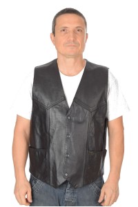 Γιλέκο από πυκνό δέρμα