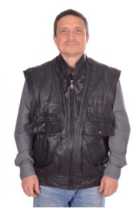 Δερμάτινο γιλέκο